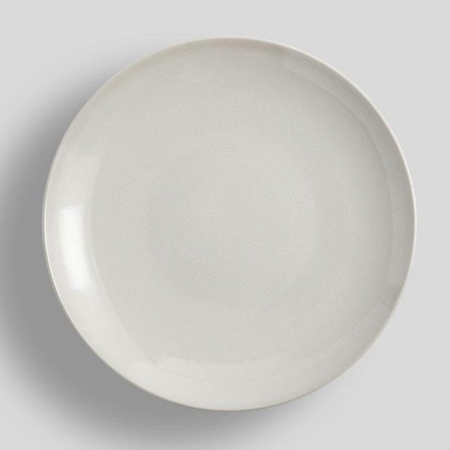 Mason Glossy Stoneware Salad Plates, Set of 4 - Ivory Gloss