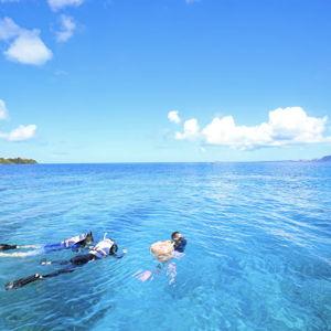 Snorkeling in Okinawa