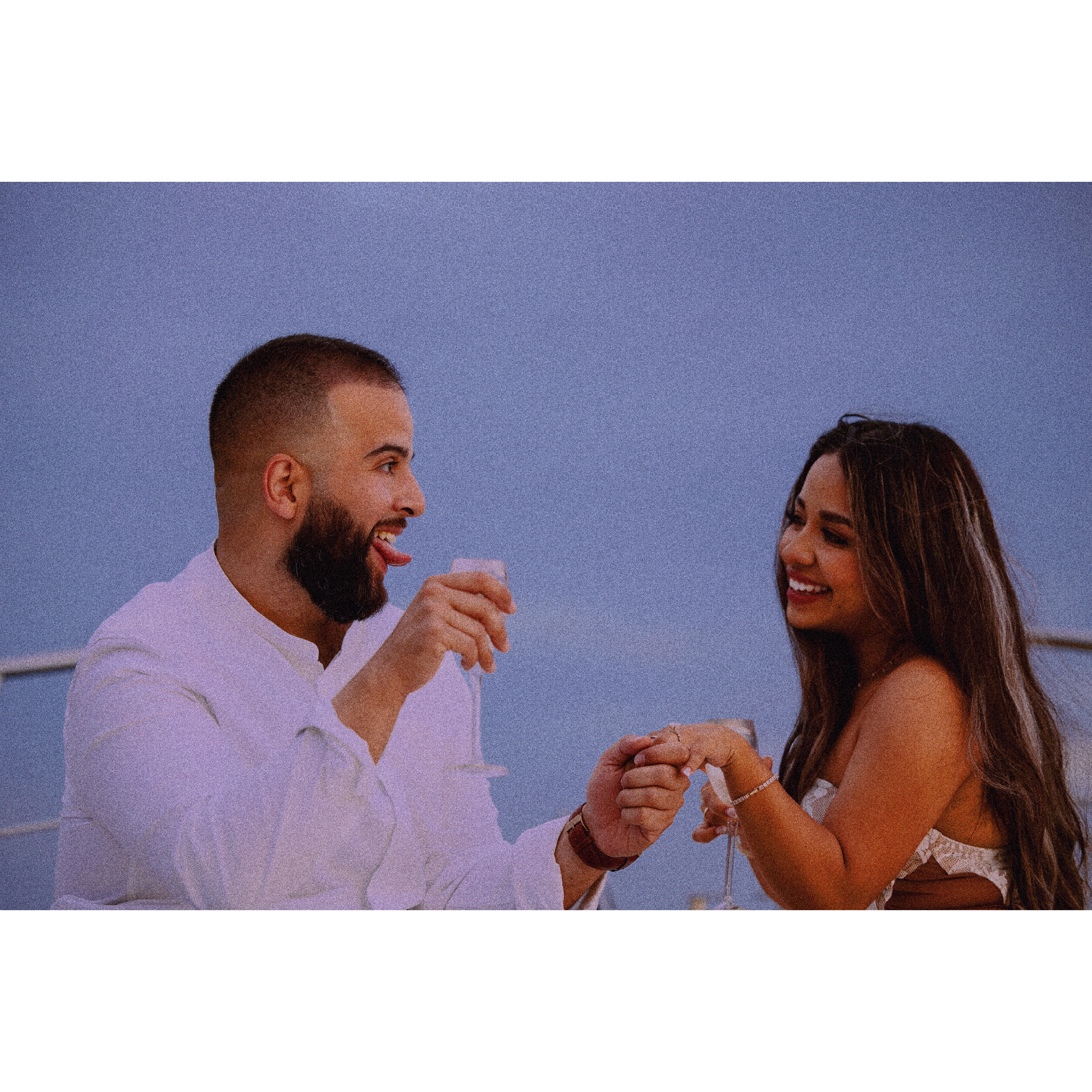 Me, you, and our happiness forever.