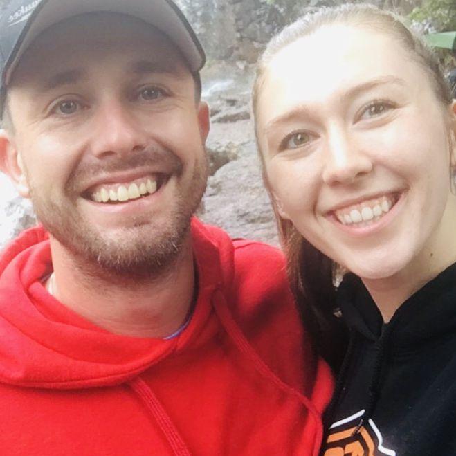 Our first photo together