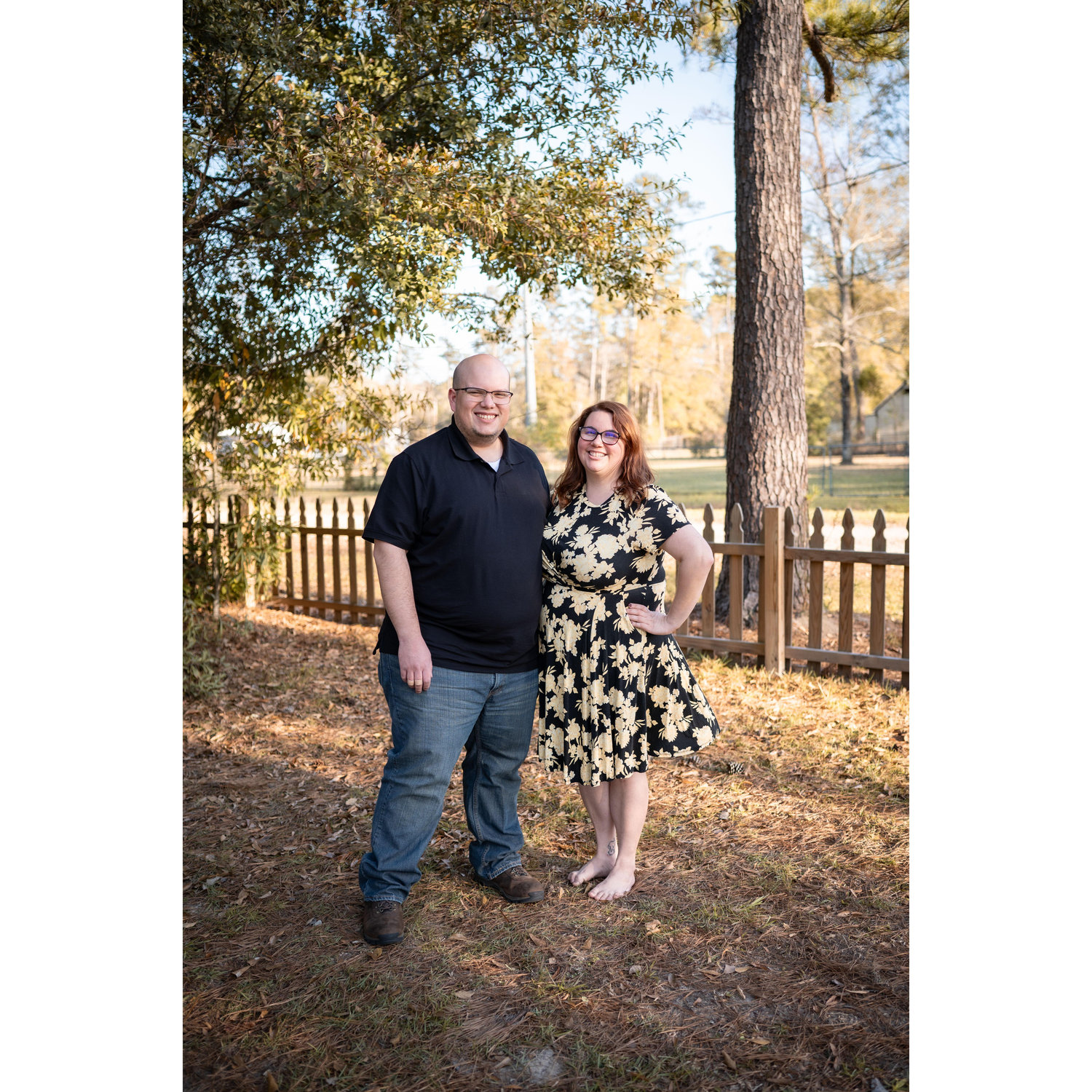 We got engaged later this day. Eekk!