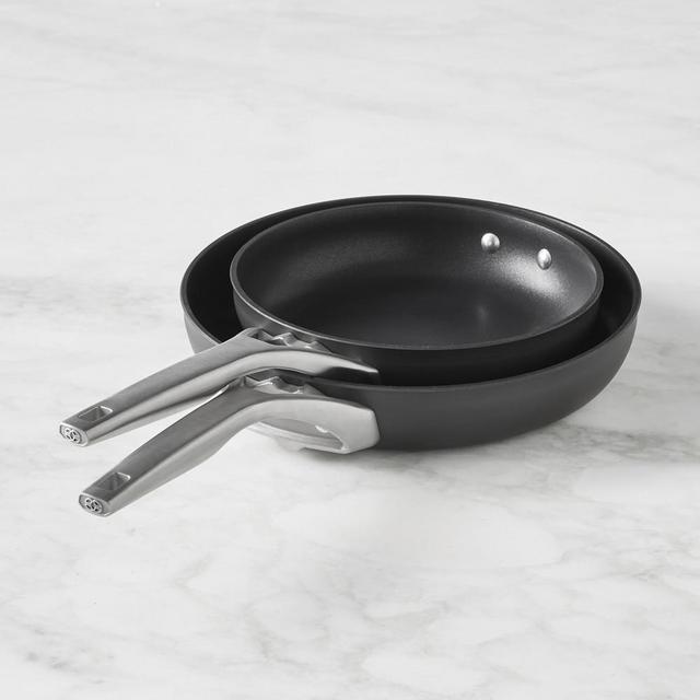 Calphalon Premier Space Saving Nonstick Fry Pan Set, 8" and 10"