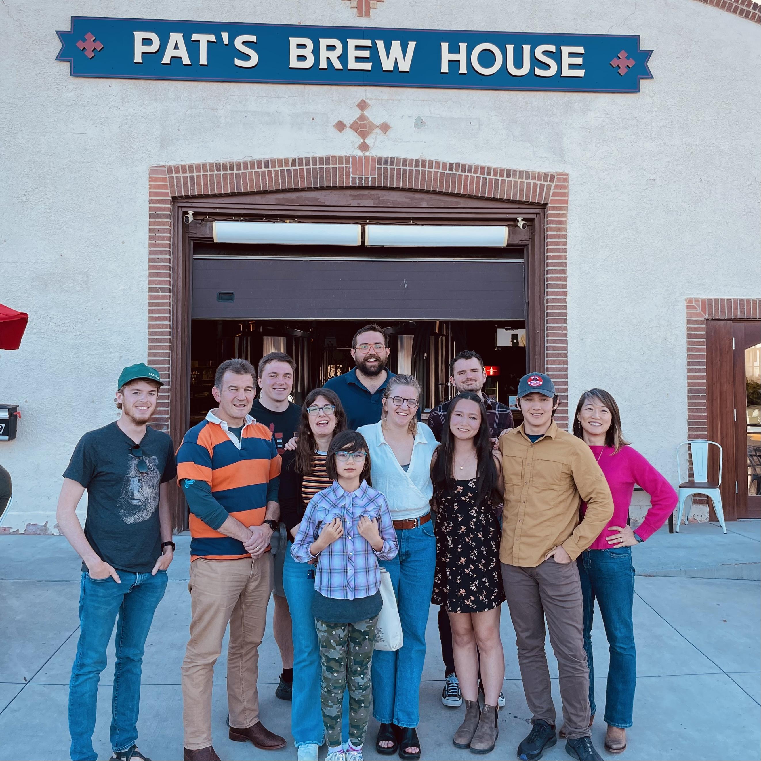 Eva's family came to visit Wyoming in May, where they met Andrew for the first time. On the trip home, Eva's dad predicted (correctly) that we would be engaged by January.