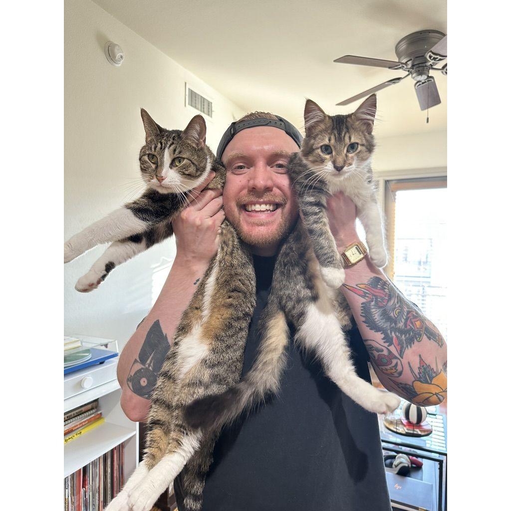 Peach (Dillon) & Moose, September 2024