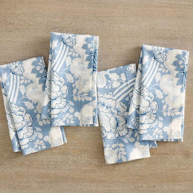Kravet Arboretum Cotton/Linen Napkins, Set of 4