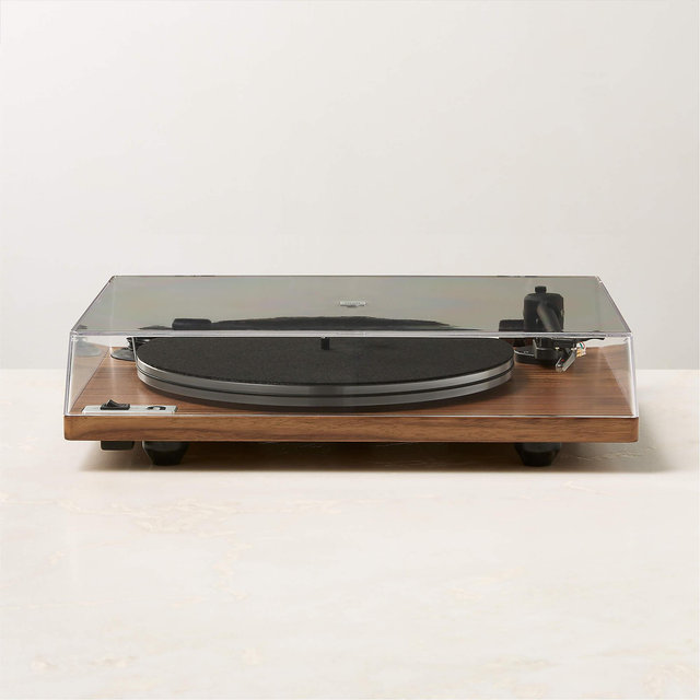 Orbit Plus (Gen 2) Walnut Turntable With Built-In Pre Amp