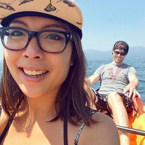 August 2016: Roger surprises Emma with a trip to Lake Tahoe.