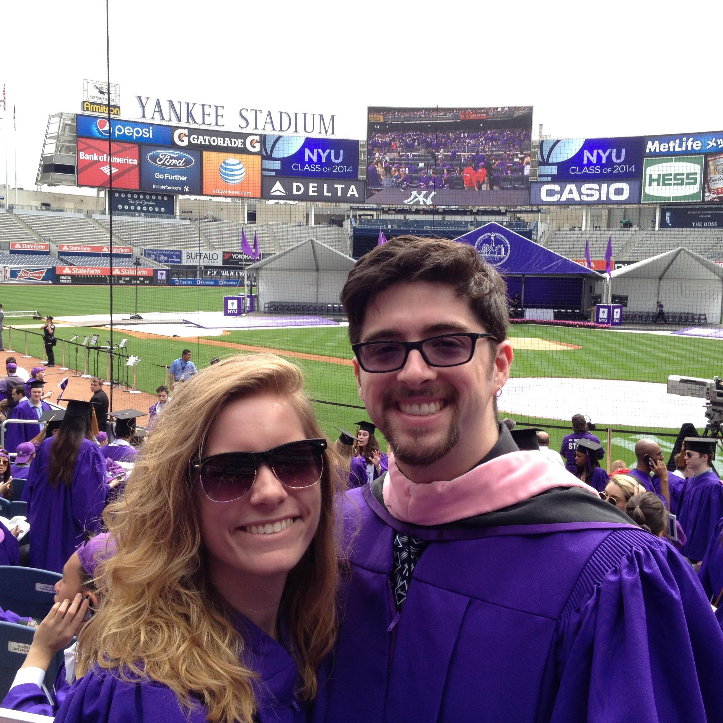 NYU Graduation at Yankee Stadium!