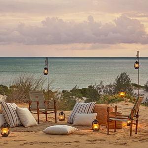 Romantic Sunset Beach Dinner