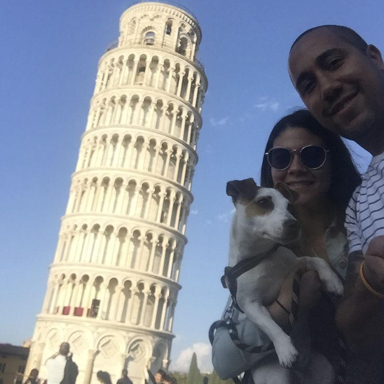 Sismo first trip abroad.