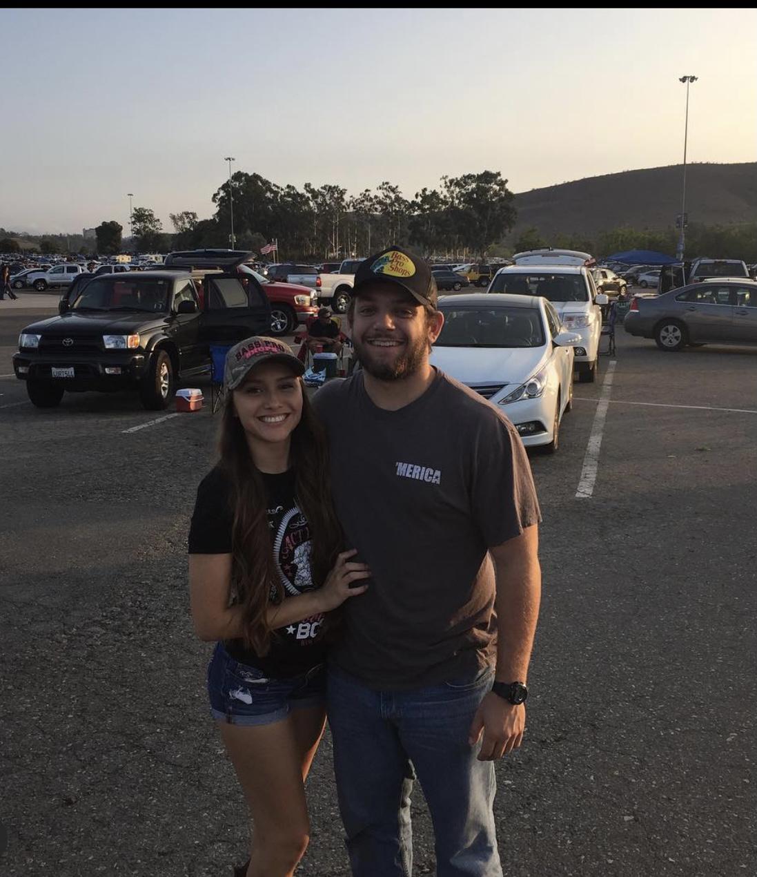 Our first concert together to see Luke Bryan 2015.