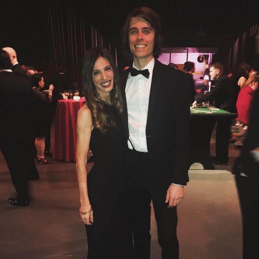 Dressin' fancy and getting on an aircraft carrier.