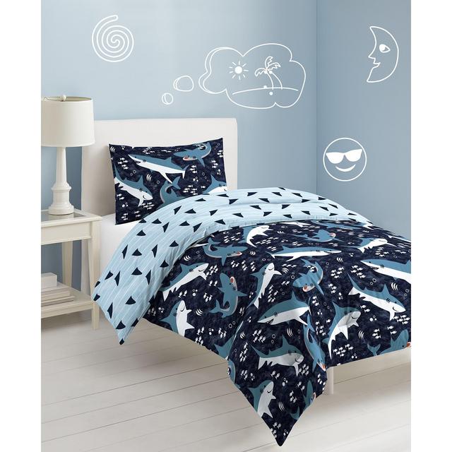 Dream Factory Sharks Full/Queen Comforter Set