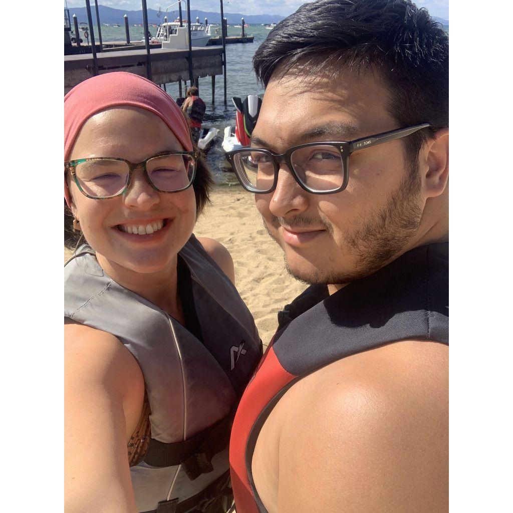 Renting Jet Skis, Lake Tahoe, CA, 2022.