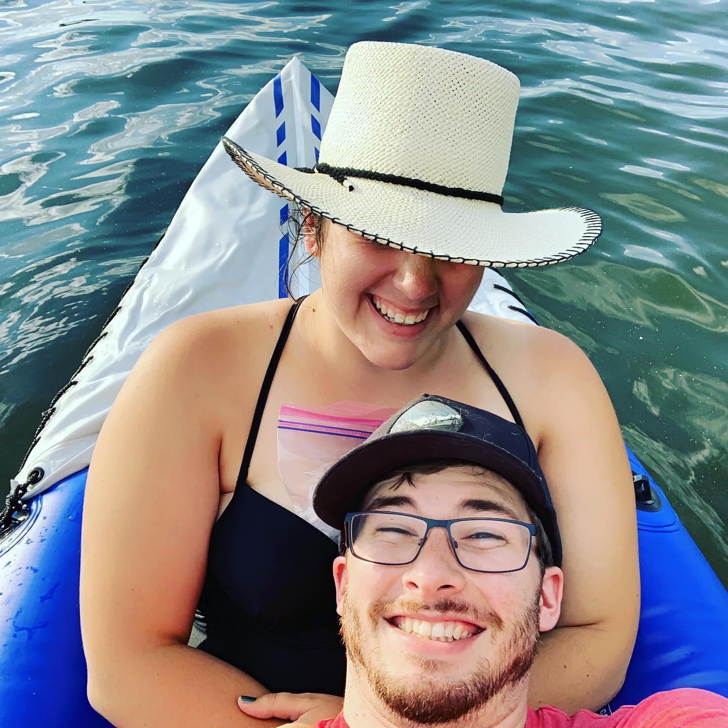 We got a Kayak and were able to explore our local reservoir :)