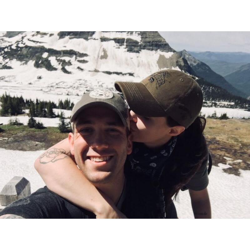 We were on a road trip together through parts of Montana, Wyoming, and Idaho. We did a lot of hiking, camping, and site-seeing. It was by far our favorite trip together.