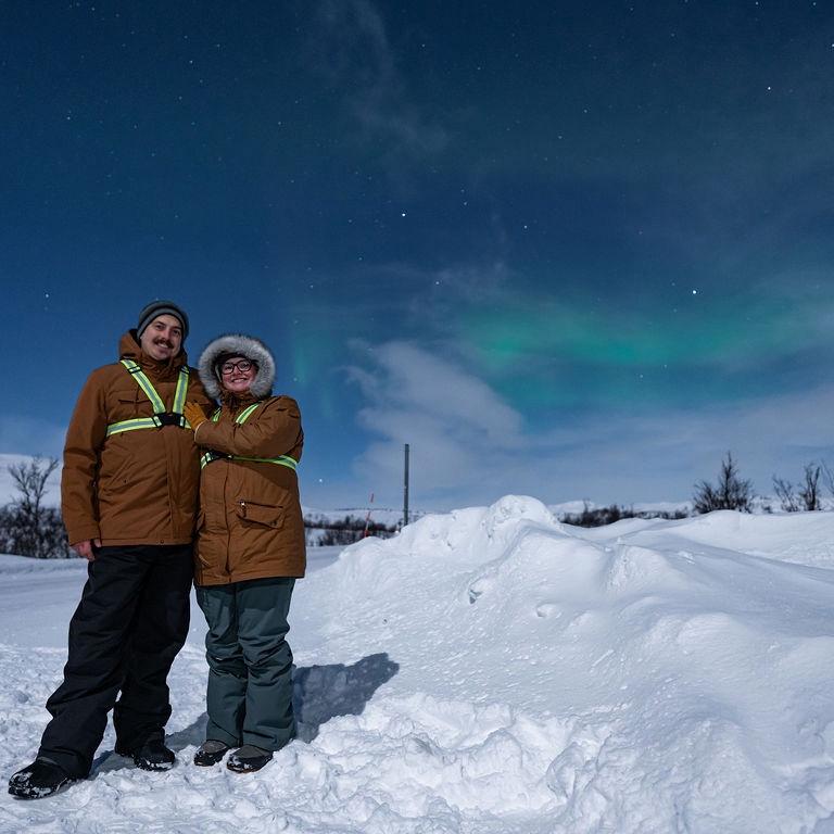 We chased the northern lights from Tromso, Norway into northern Finland.