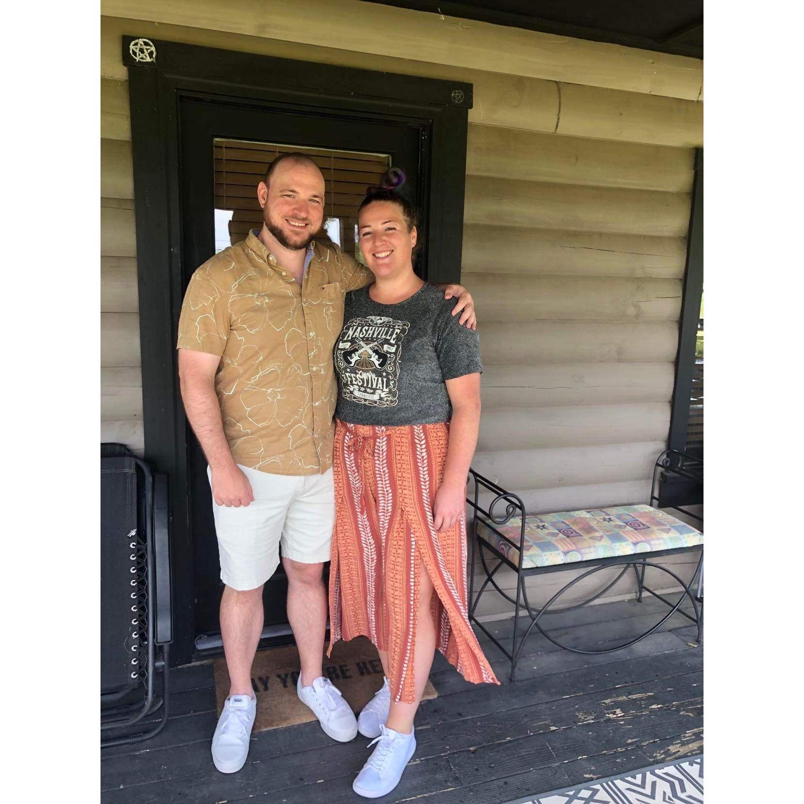 Erin's first visit to Tennessee to meet Robert's family