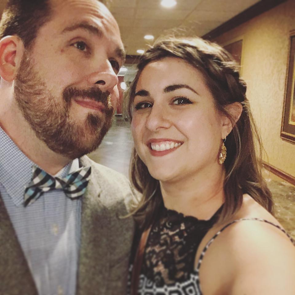 Glammed up for the Bush Wedding!