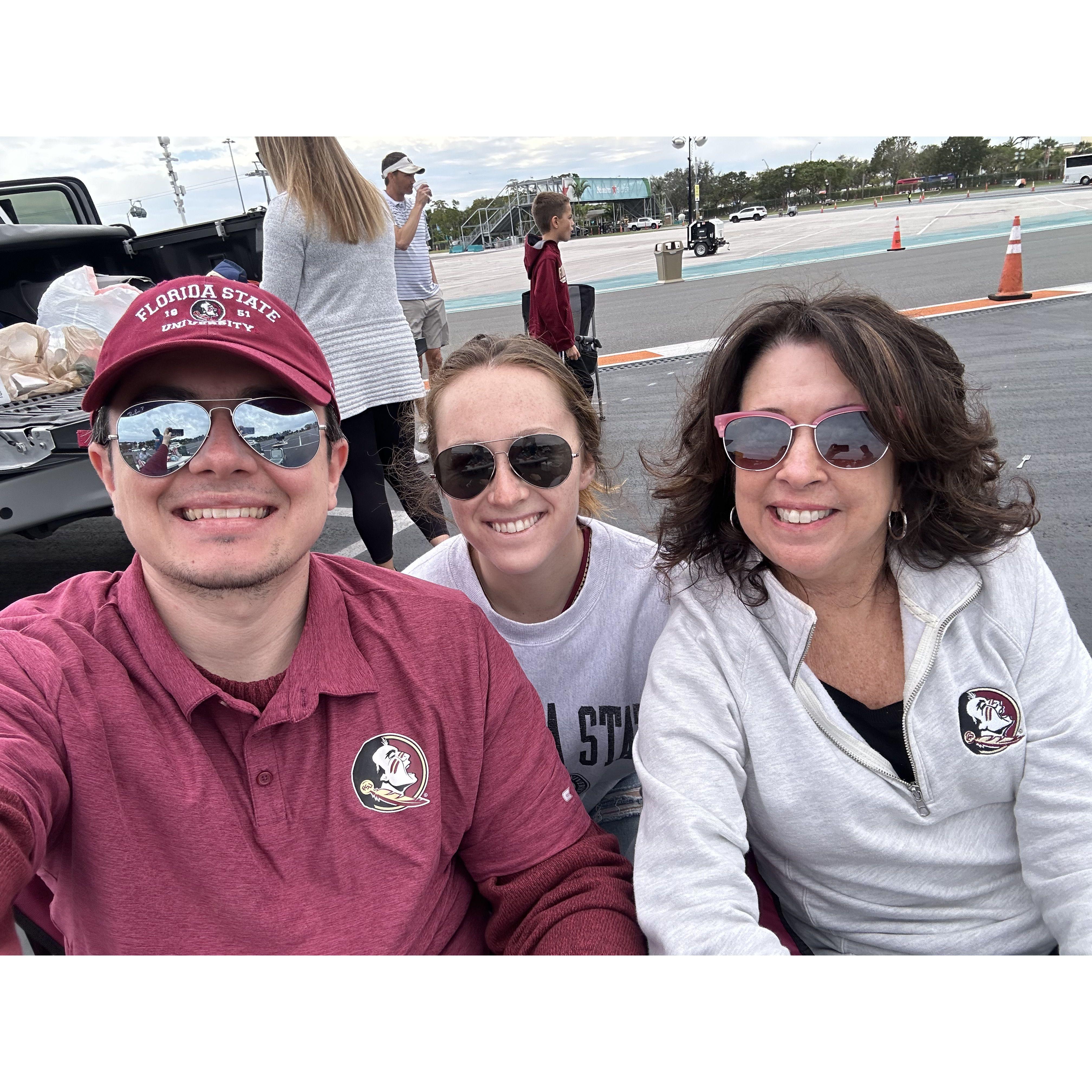 FSU v UGA tailgating.