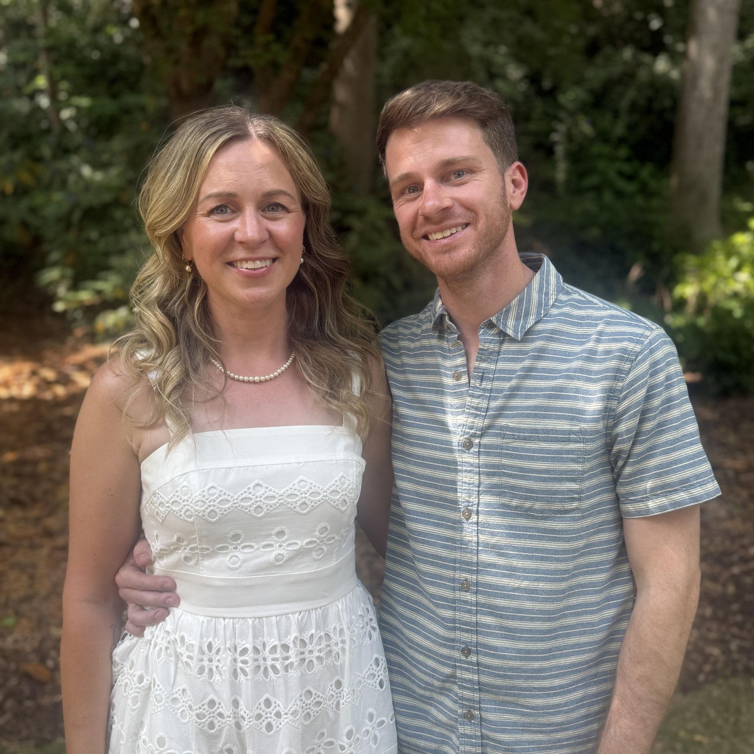 Our engagement party in Atlanta!