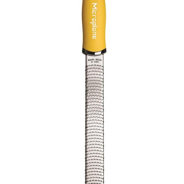 Microplane 46620 Premium Classic Series Zester Grater, 18/8 Yelow