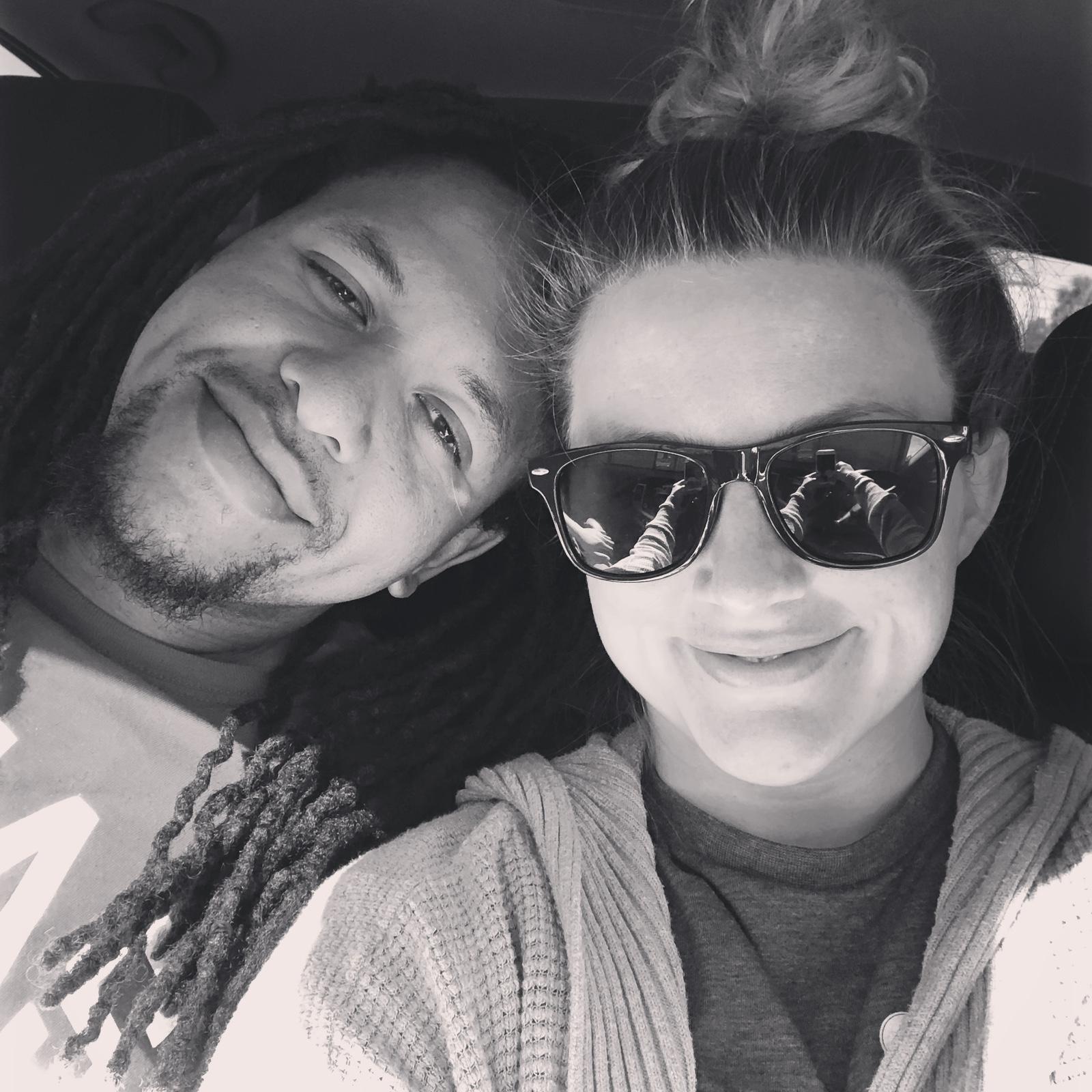 Our last selfie before having baby boy! 🩵 2018