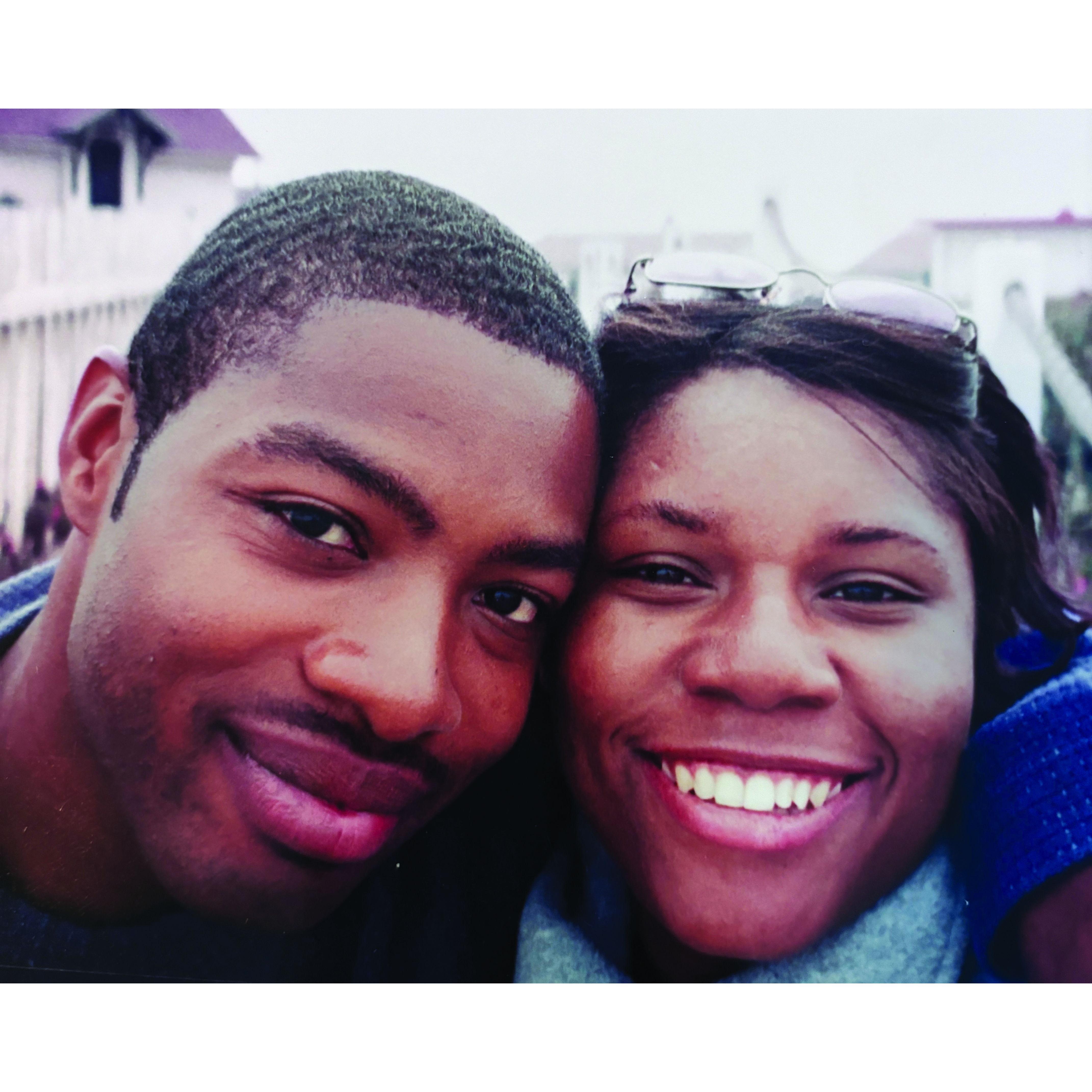 College sweethearts.