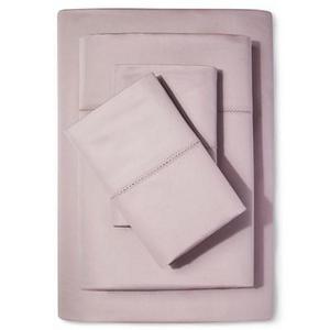 Supima Classic Hemstitch Sheet Set (Queen) Orchid Fantasy 700 Thread Count - Fieldcrest™