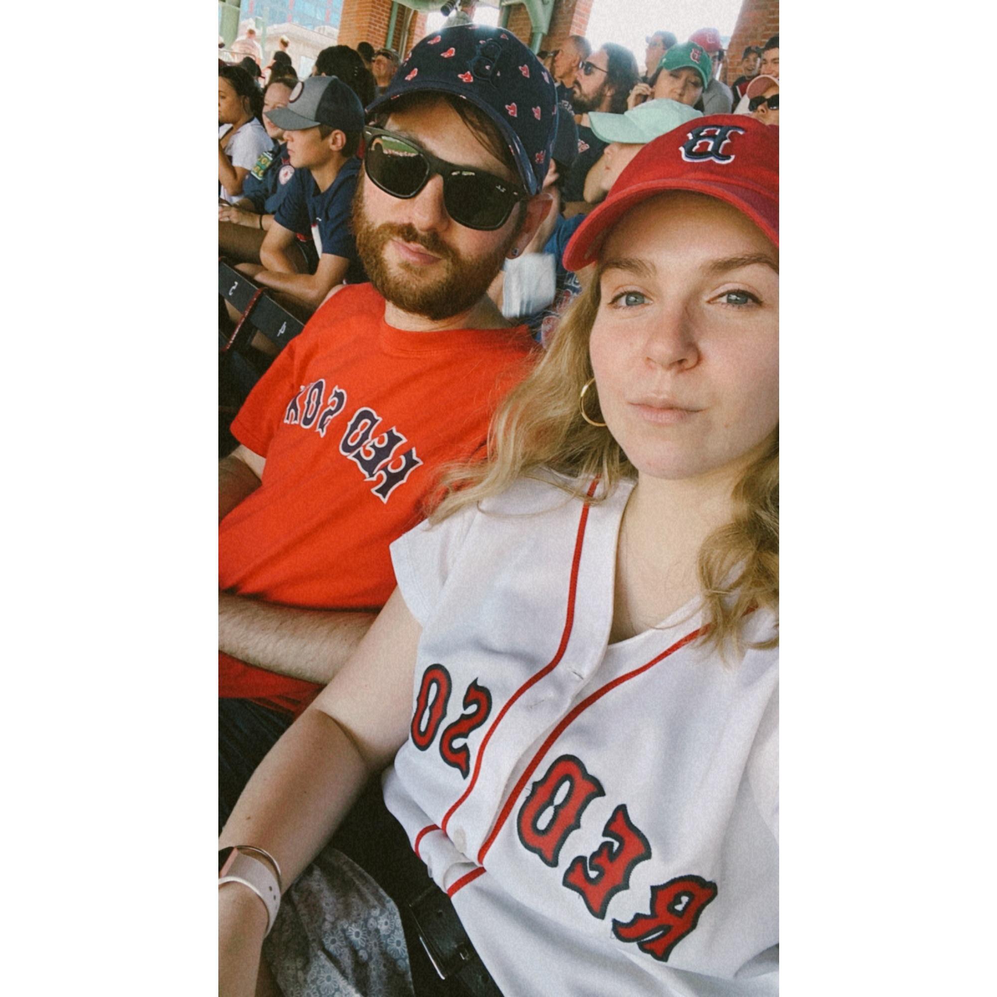 The Sox haven't impressed us lately but these seats did