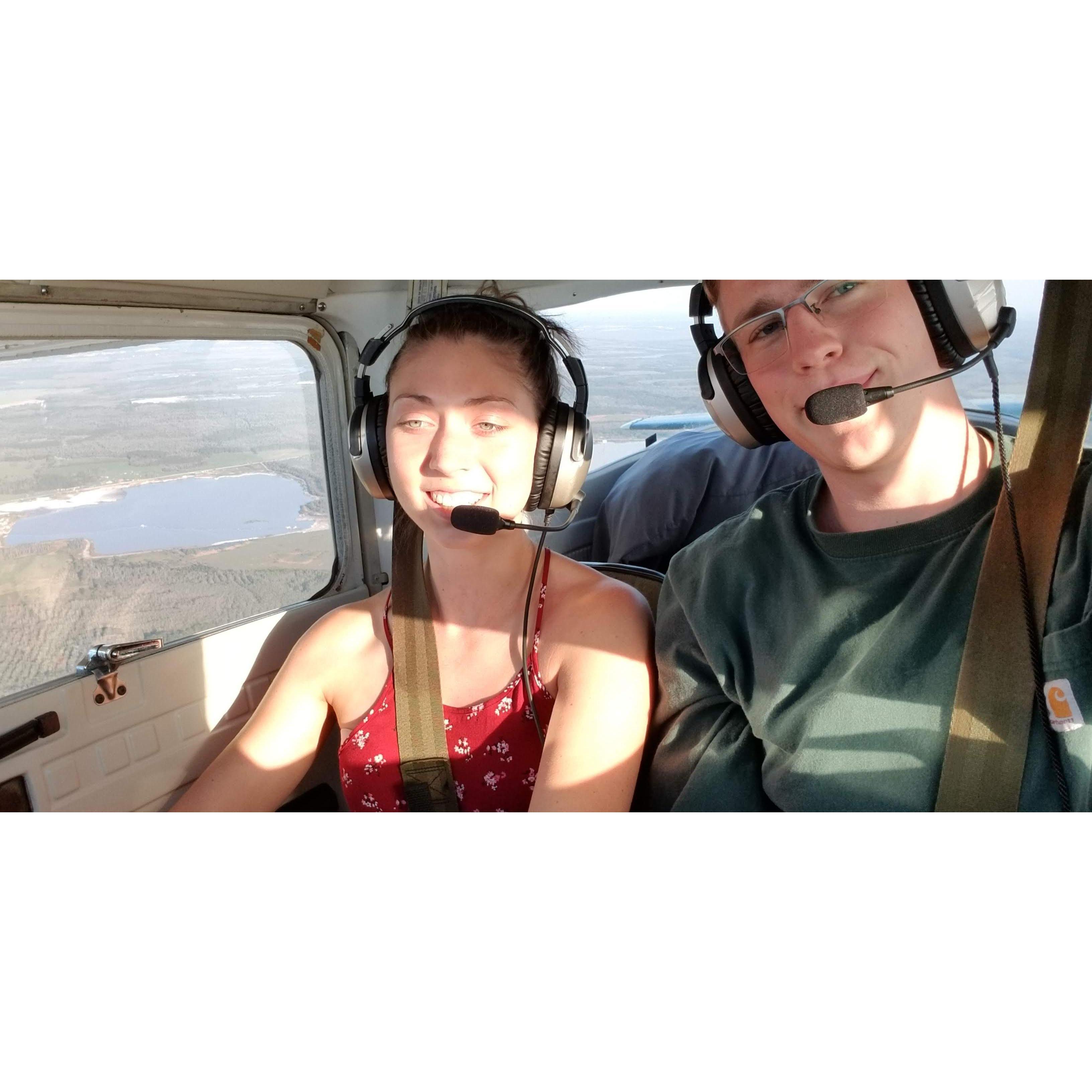 Here is where our relationship took wings.
