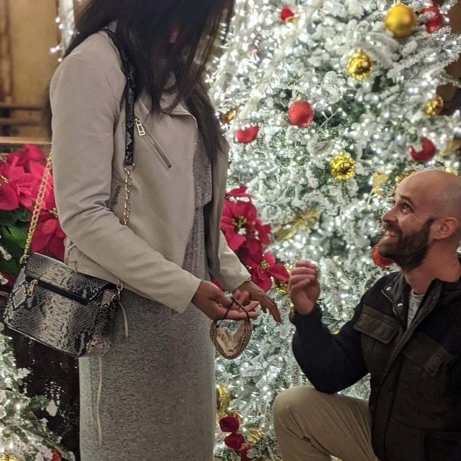 The big proposal! December 24, 2020.