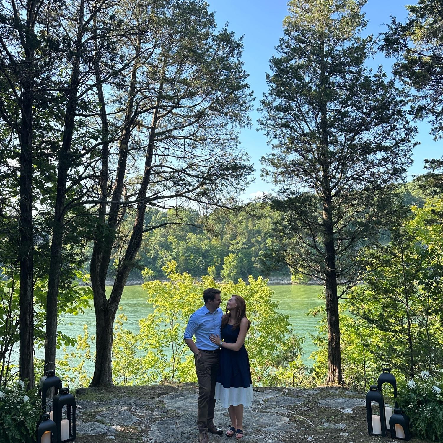 Gorgeous day at the lake last year.