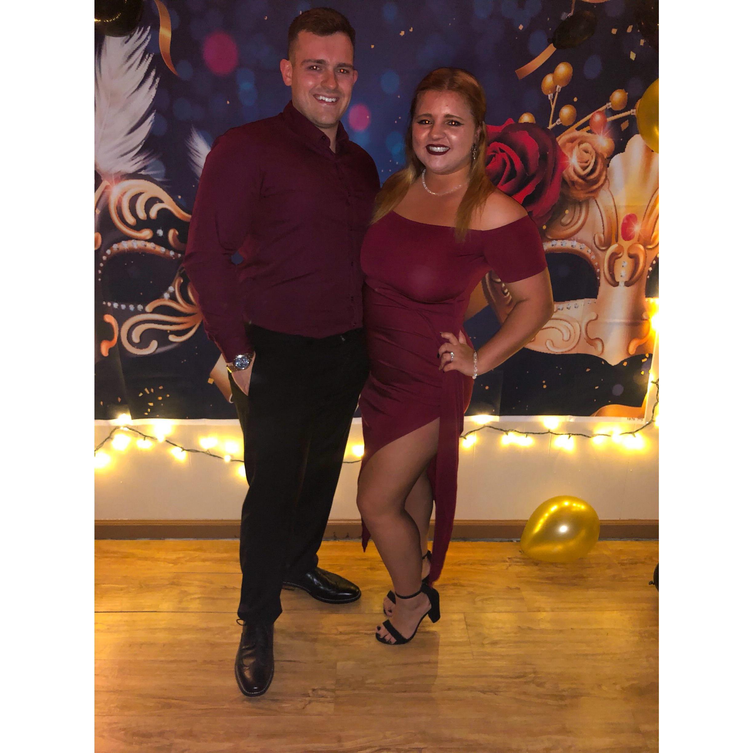 third and last formal in my college years! <3