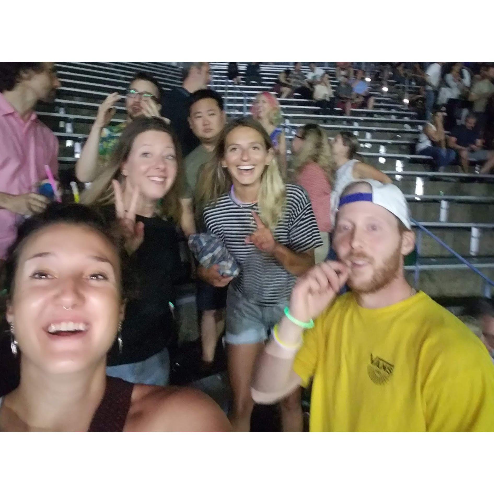 My Morning Jacket concert at Forest Hills Stadium, August 2019