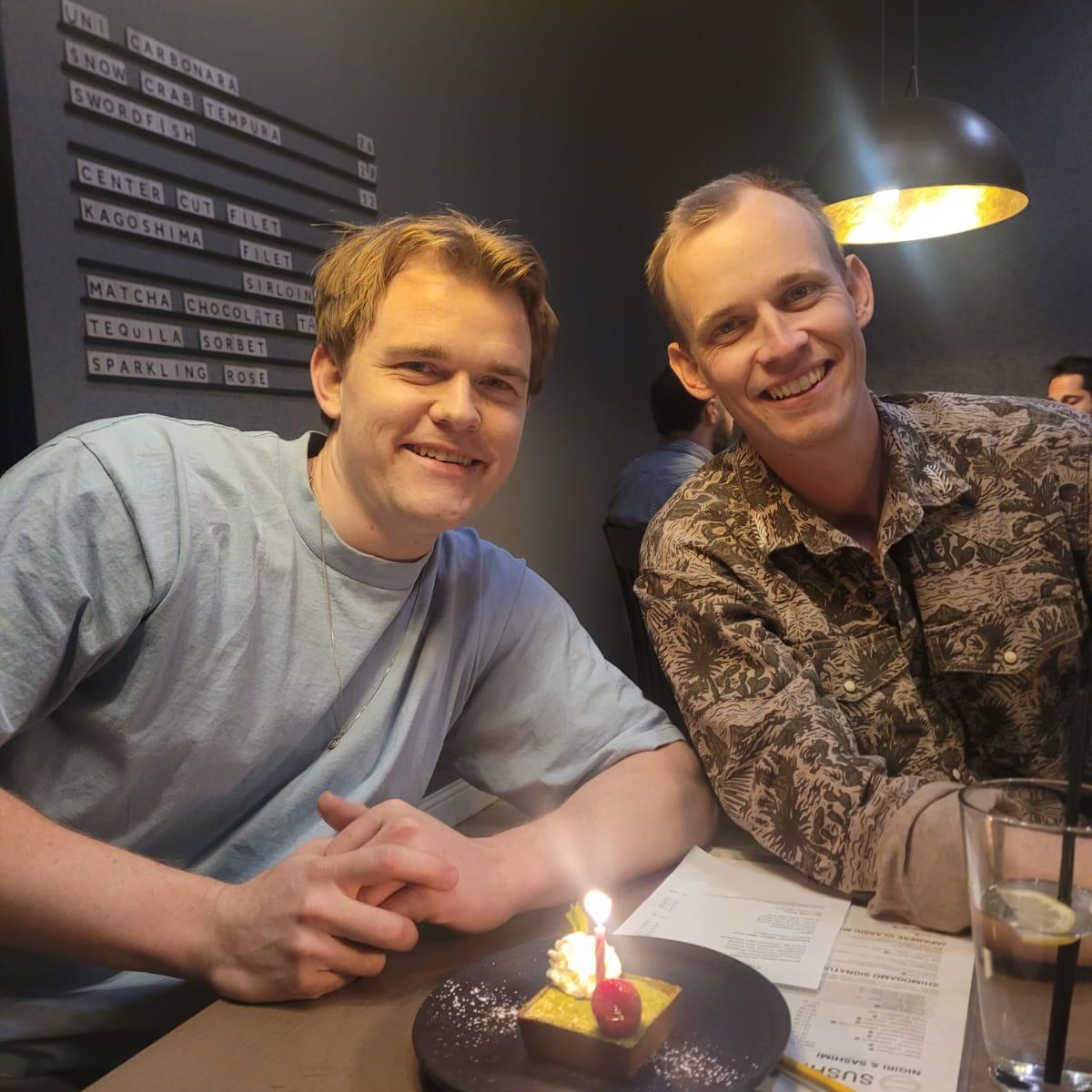 Christiaan & Thomas!