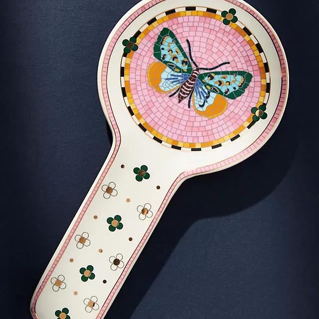 Garden Tile Spoon Rest