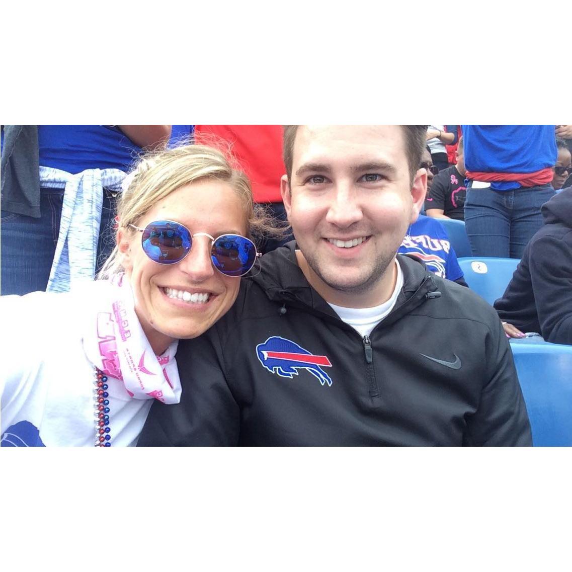 Bills Game Day After Natalie & Corey's Wedding 2016