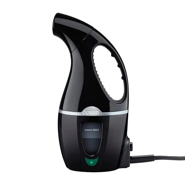 Conair CompleteSteam 1100 Watt Handheld Fabric Steamer, Black