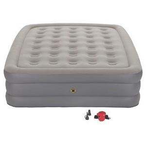 Coleman® GuestRest Double High Airbed with External Pump Queen - Gray/White