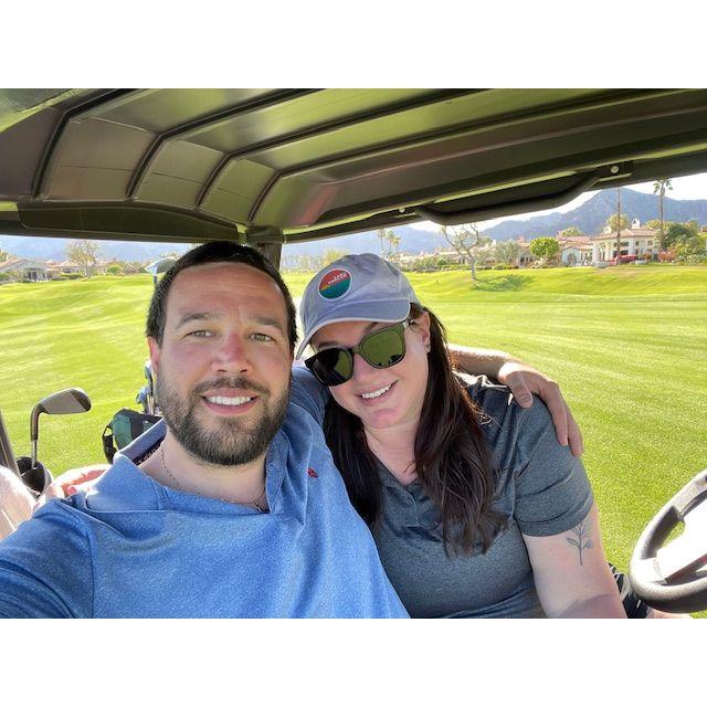 Golfing in Palm Springs
