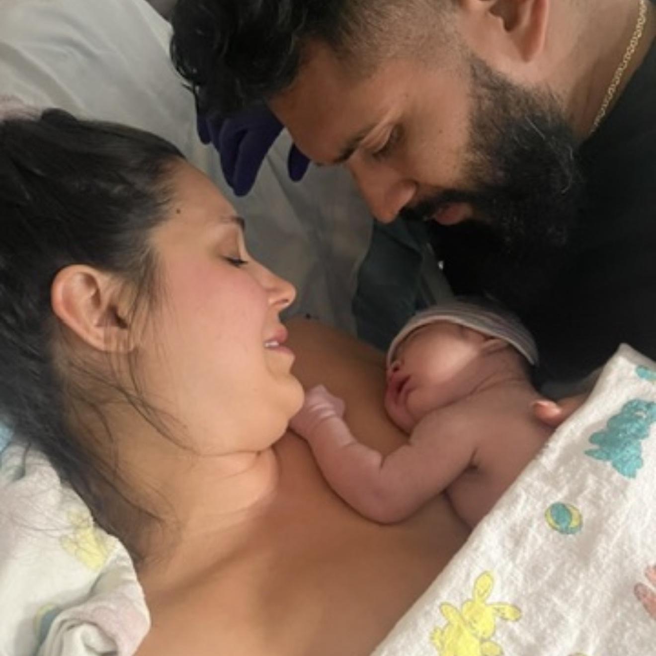 Our babygirl Myla Sky Flores arrived, November 13, 2024