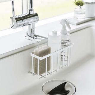 Tower Faucet-Hanging Sponge Caddy