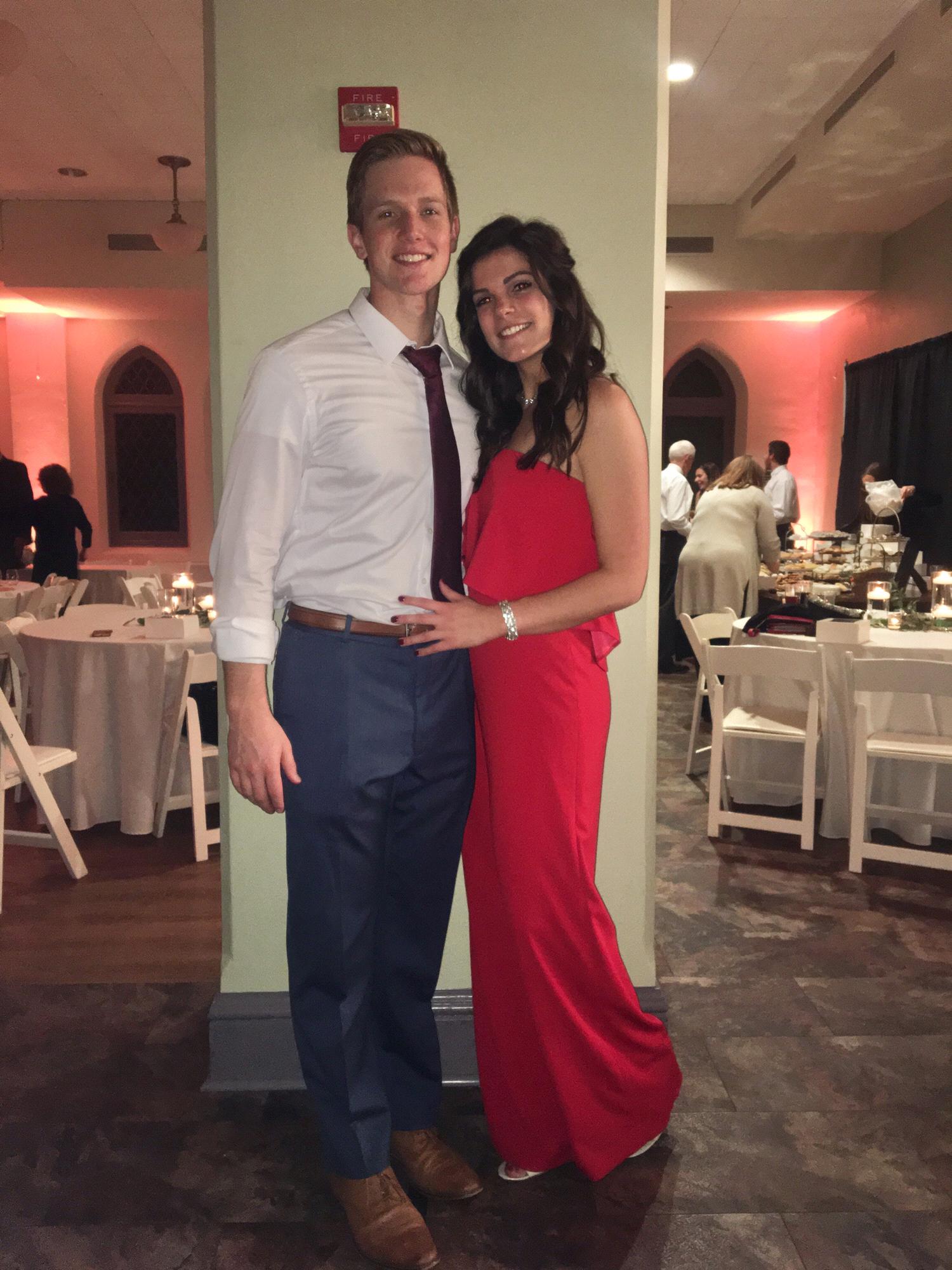 Our first wedding together (Funny enough it was his brothers wedding)