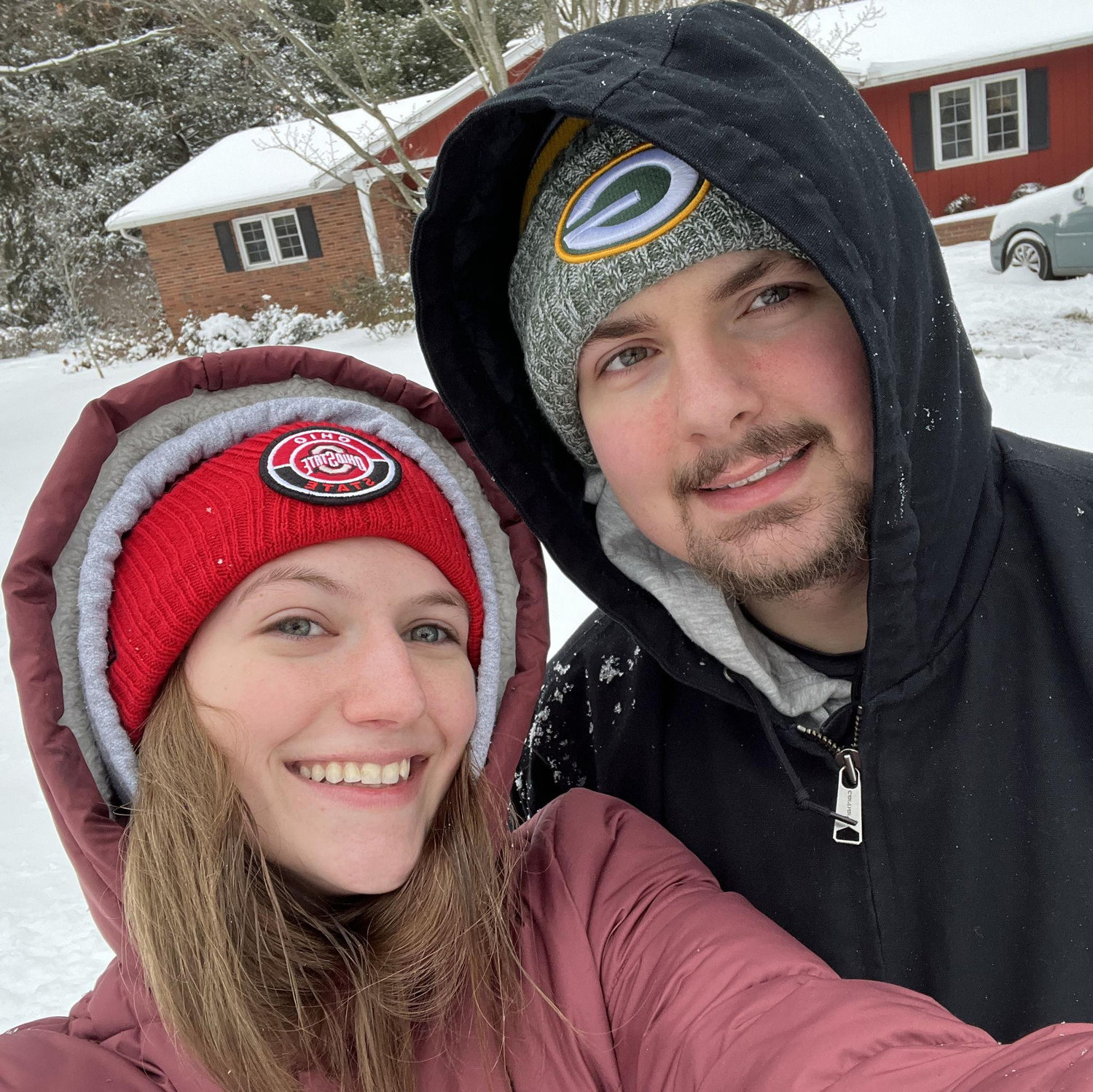 fun fact: we've been snowed in together twice now