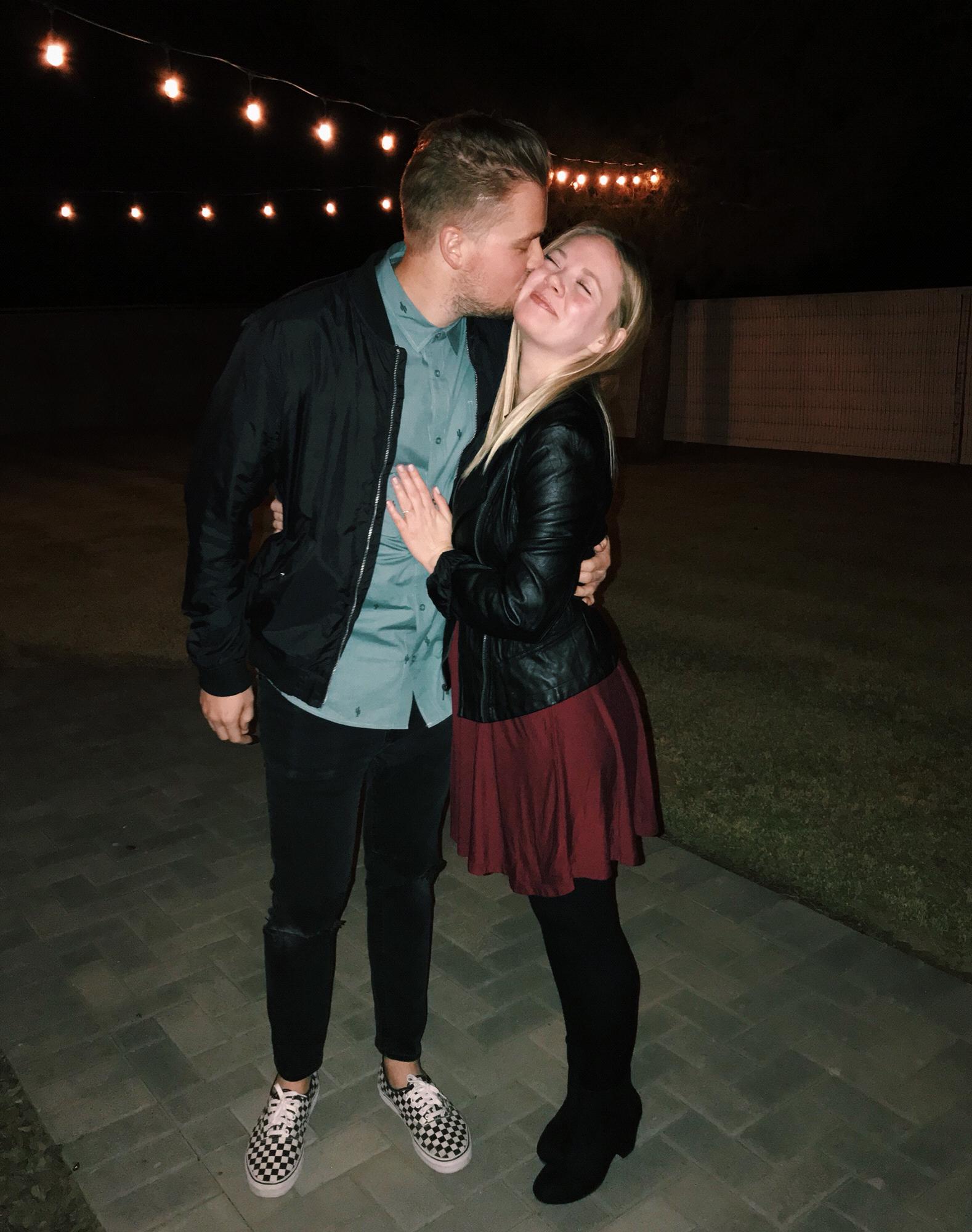 Engagement party with our sweet family & friends!