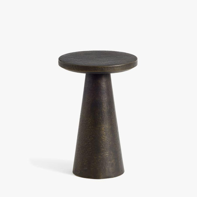 Avila Stamped Outdoor Accent Table, Small