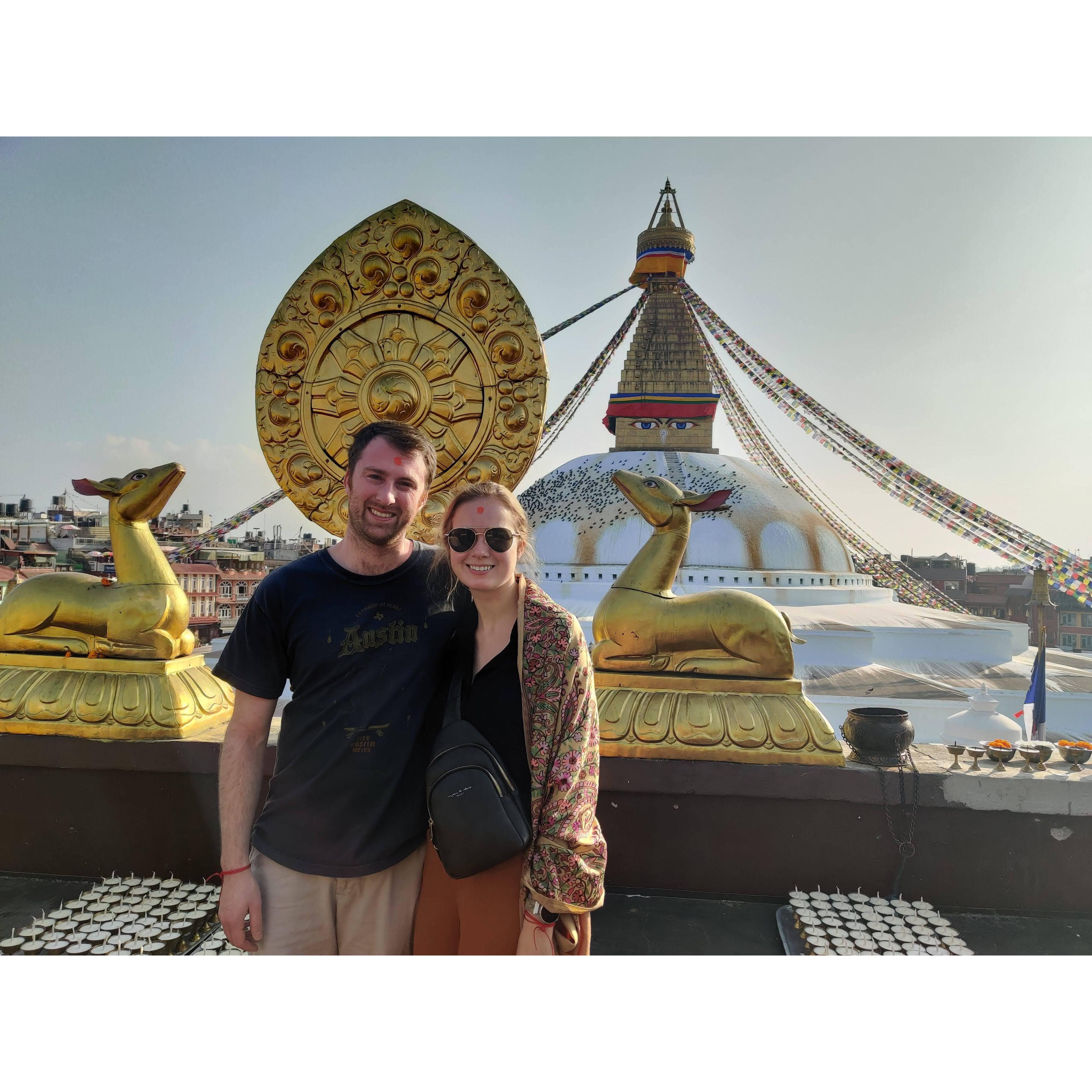 Our first big international trip to Nepal and India.