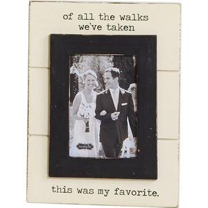 Wedding Of All the Walks Picture Frame
