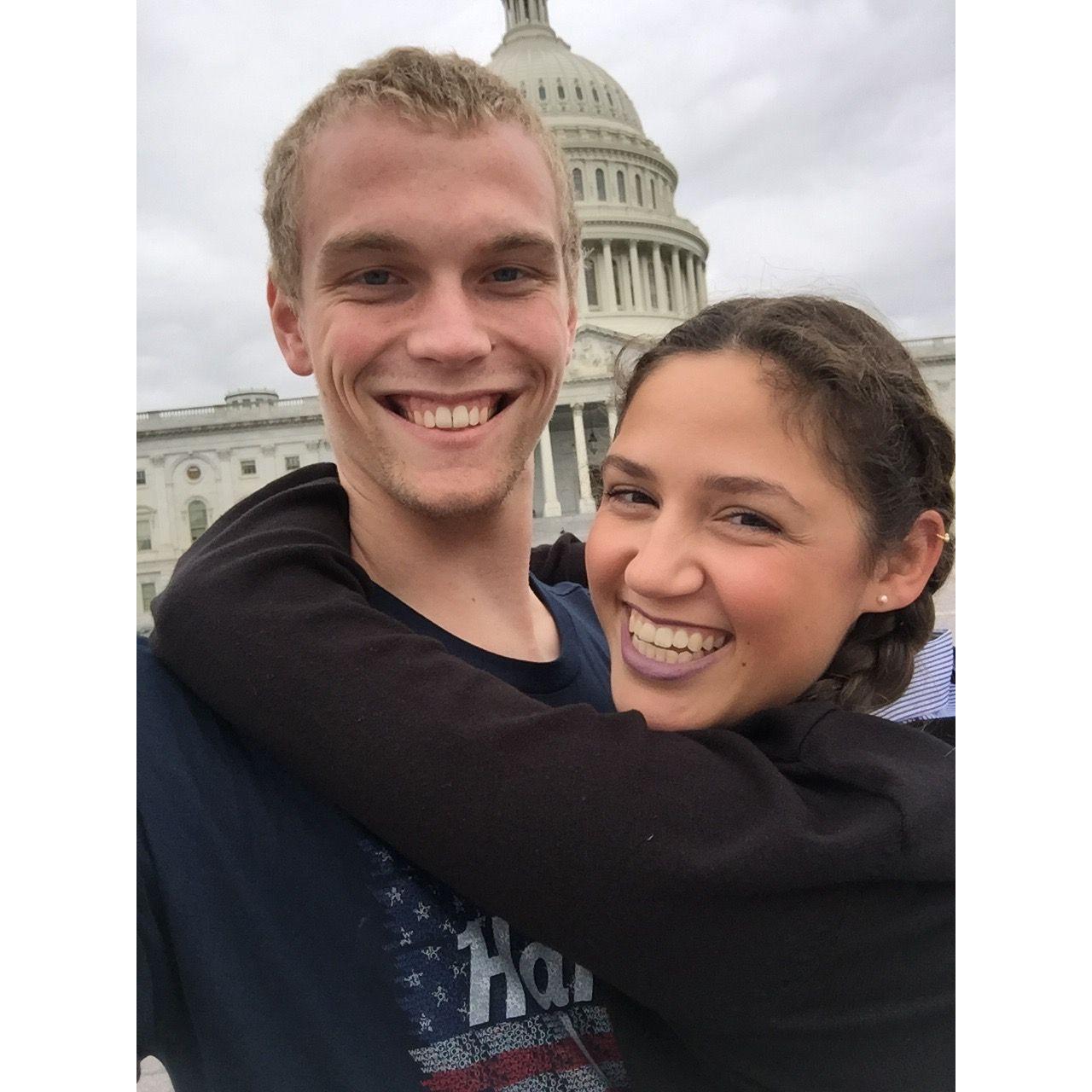 We visited DC during a Fall Break from the university